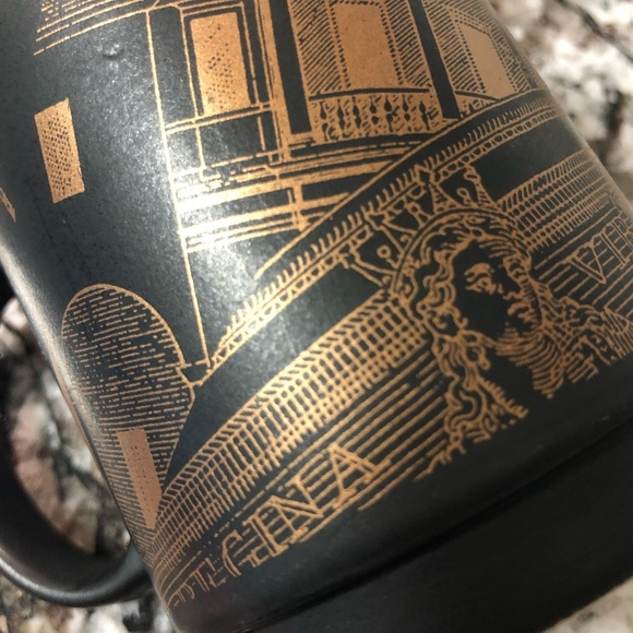 Andrea Palladio Black Bronze 16th Century Italian Architect Coffee Tea Mug - Picture 5 of 12